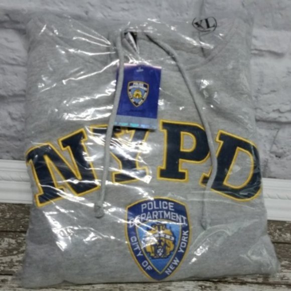 Brand New in the package NYPD embroidered hoodie - Picture 2 of 2